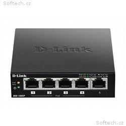 D-Link DES-1005P 5-Port Fast Ethernet PoE Desktop 