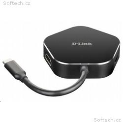 D-Link DUB-M420 4-in-1 USB-C Hub with HDMI and Pow