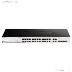 D-Link DGS-1210-28 28-port Gigabit Smart+ Switch, 