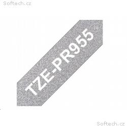 TZE-PR955 stříbrná, bílá (24mm)