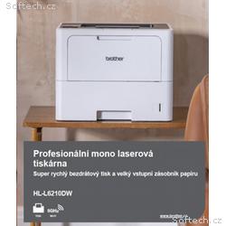 Brother, HL-L6210DW, Tisk, Laser, A4, LAN, WiFi, U