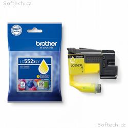 Brother LC-552XLY - inkoust žlutý XL