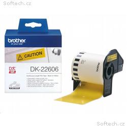 BROTHER DK-22606 žlutá filmová role 62mm x 15,24m
