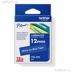 BROTHER TZE535 - kazeta TZ šířky 12mm, laminovaná 