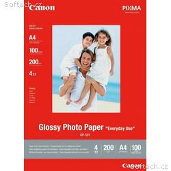 Canon fotopapír GP-501, A4, lesklý, 100 ks, 200g, 