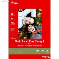 Canon fotopapír PP-201 A4, 20ks, lesklý, 275g, m