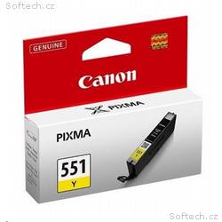 Canon CARTRIDGE CLI-551Y žlutá pro Pixma iP, Pixma