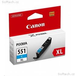 Canon CARTRIDGE CLI-551C XL azurová pro Pixma iP, 