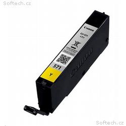 CANON CARTRIDGE CLI-571 Y žlutá pro PIXMA MG575x, 