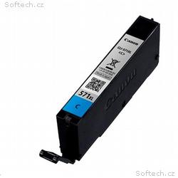 CANON CARTRIDGE CLI-571XL C azurová pro PIXMA MG57