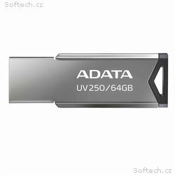 ADATA UV250, 64GB, USB 2.0, USB-A, Černá
