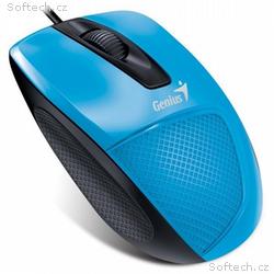 GENIUS myš DX-150X, drátová, 1000 dpi, USB, modrá