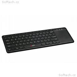 C-TECH klávesnice WLTK-01, bezdrátová s touchpadem
