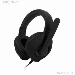 C-TECH Nemesis V2 Herní sluchátka, USB, černé