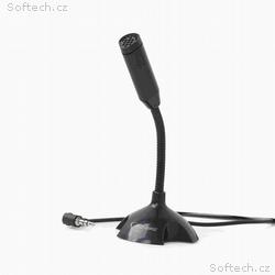 GEMBIRD mikrofon na stůl MIC-D-02, černý