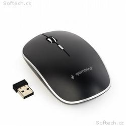 GEMBIRD myš MUSW-4B-01, černá, bezdrátová, USB nan