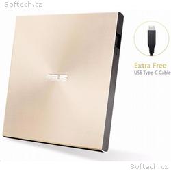 ASUS DVD ZenDrive SDRW-08U9M-U GOLD, External Slim