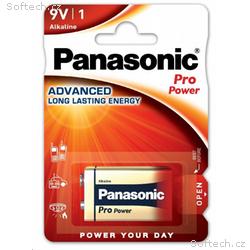 PANASONIC Alkalické baterie Pro Power 6LF22PPG, 1B