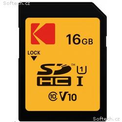 Kodak paměťová SD karta 16GB UHS-I U1 V10 Premium