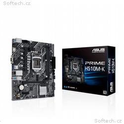 ASUS MB Sc LGA1200 PRIME H510M-K, Intel H510, 2xDD