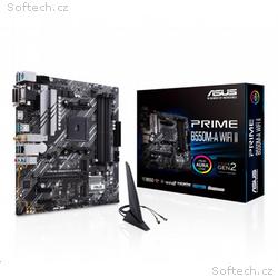 ASUS MB Sc AM4 PRIME B550M-A WIFI II, AMD B550, 4x