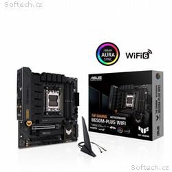 ASUS MB Sc AM5 TUF GAMING B650M-PLUS WIFI, AMD B65