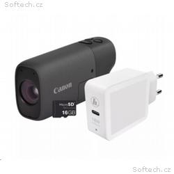 Canon PowerShot ZOOM, 12MPix, černý - Essential Ki