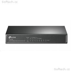 TP-Link switch TL-SF1008P (8x100Mb, s, 4xPoE+, 66W