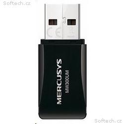 MERCUSYS MW300UM WiFi4 USB adapter (N300,2,4GHz, U