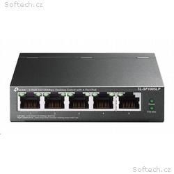 TP-Link switch TL-SF1005LP (5x100Mb, s, 4xPoE, 41W