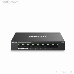MERCUSYS switch MS108GP (8xGbE, 7xPoE+,65W, fanles
