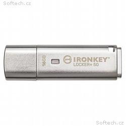 Kingston Flash Disk IronKey 16GB IKLP50 Locker+ 50