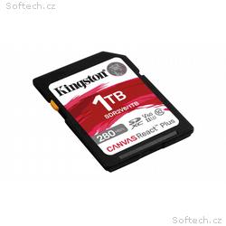 Kingston SDXC karta 1TB Canvas React Plus, UHS-II,