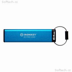 Kingston Flash Disk IronKey 64GB USB-C IronKey Key