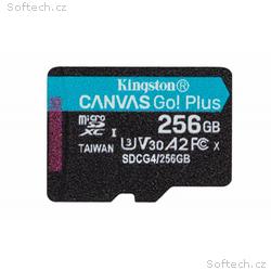 Kingston MicroSDXC karta 256GB Canvas Go! Plus, R: