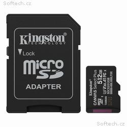 Kingston MicroSDXC karta 512GB Canvas Select Plus,