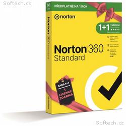 NORTON 360 STANDARD 10GB + VPN, 1+1 uživatel pro 1