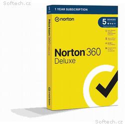 NORTON 360 DELUXE 50GB +VPN 1 uživatel pro 5 zaříz