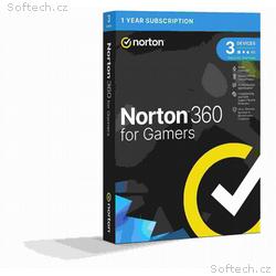NORTON 360 FOR GAMERS 50GB CZ 1 uzivatel pro 3 zar