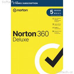 NORTON 360 DELUXE 50GB +VPN 1 uživatel pro 5 zaříz