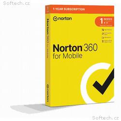NORTON 360 MOBILE CZ 1 uživatel pro 1 zařízení na 