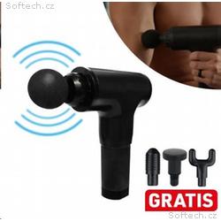 Kendox masážní pistole Muscle Relief, černá, 20 W 
