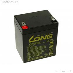 Long 12V 5Ah olověný akumulátor F2