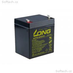 Long 12V 5Ah olověný akumulátor HighRate F1