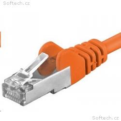 PREMIUMCORD Patch kabel CAT6a S-FTP, RJ45-RJ45, AW