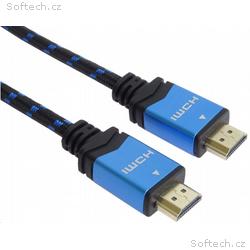 PremiumCord Ultra HDTV 4K@60Hz kabel HDMI 2.0b kov