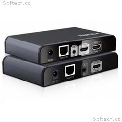 PREMIUMCORD HDMI extender na 120m přes LAN, over I