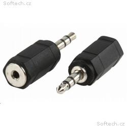 PREMIUMCORD Redukce 3,5mm stereojack M - 2,5mm ste