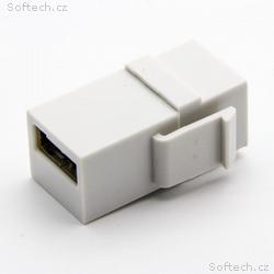 PremiumCord USB propojka USB2.0, pro instalaci do 