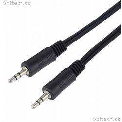 PremiumCord kabel Jack 3.5mm, M, M, 1m